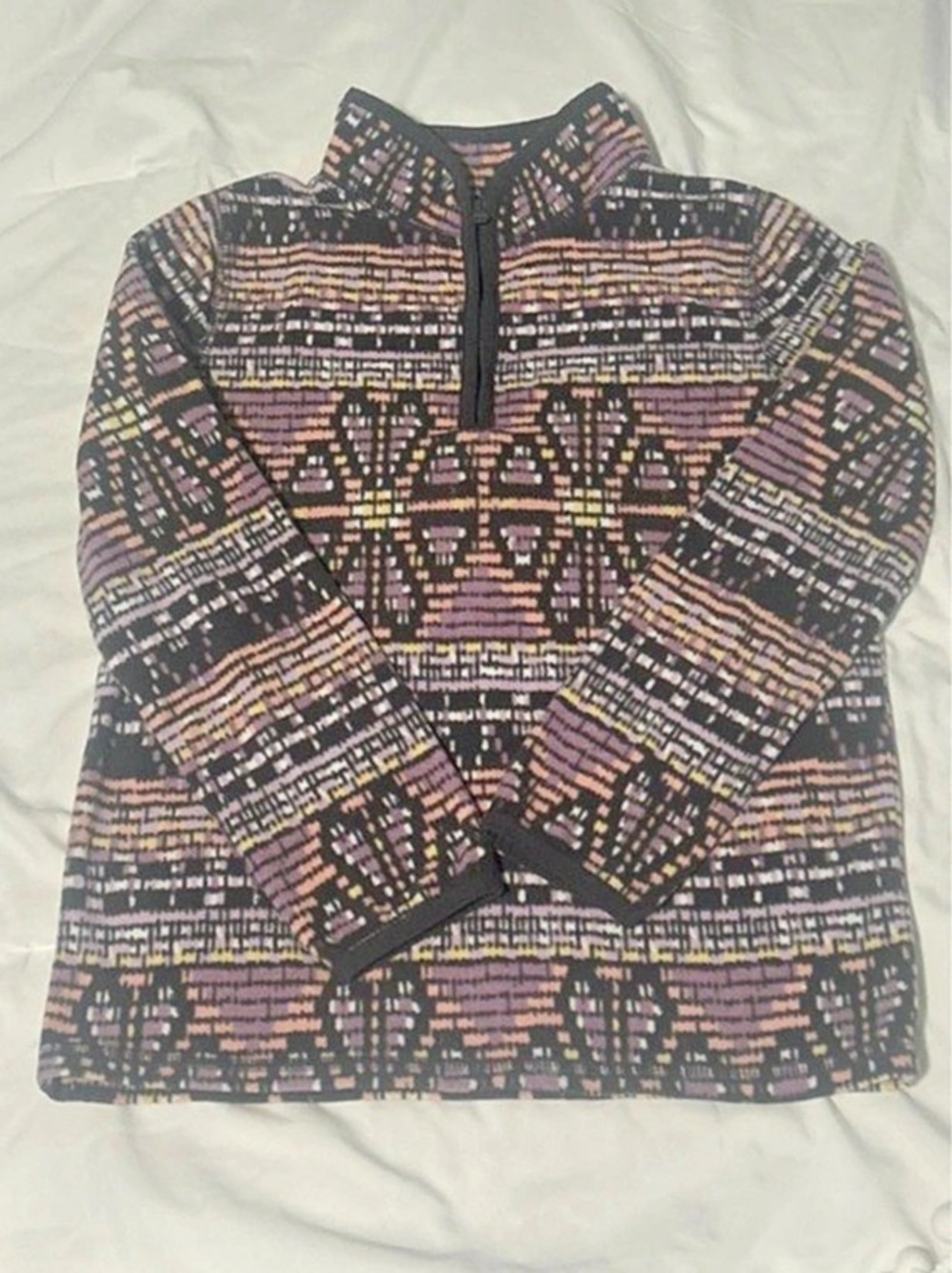 OshKosh B'gosh Mountain Aztec Print Microfleece Cozie Girls 8